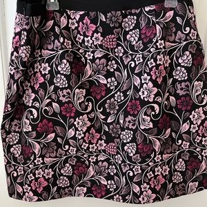 Black and pink skirt by Nanette Lepore